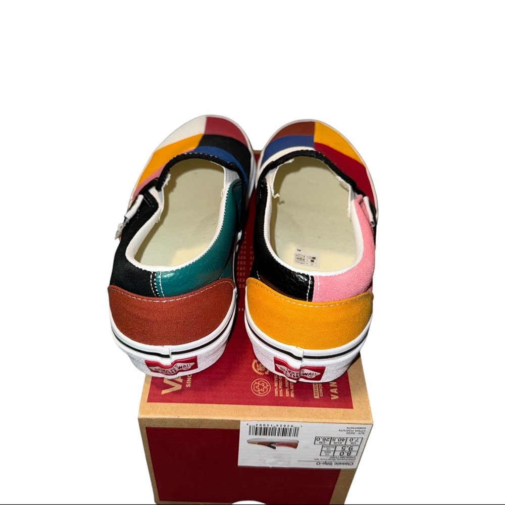 Classic Slip-On (Patchwork/Multi/True White) - Picture 5 of 6